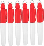 BESPORTBLE Marker Pens 6 Pc Set Oil-Based Ink Water-Resistant Portable Handy for Golf Practice Games