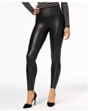 Spanx Large by Sara Blakely Black Seamless Leggings