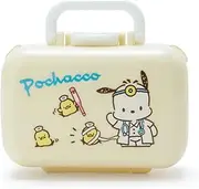 Sanrio Pochacco Medicine Case, 2-Compartment Portable Pill Dispenser