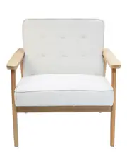 SK Designer Living Replica Hans Wegner Plank Armchair