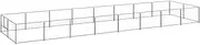 Generic Dog Kennel Silver 16 m虏 Steel,3082124