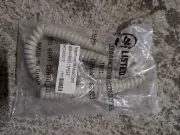12ft Ash Handset/Coiled/Curly Cord