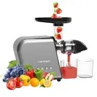Masticating Slow Juicers for Leafy Greens Tomato Celery Carrot Wheatgrass, Co...