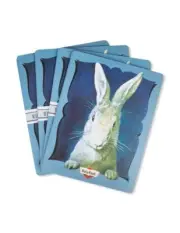 Victorian Trading *1* Blue White Rabbit Hello Darling Notebooks Journals 44c
