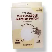 TonyMoly I Am Rice Microneedle Blemish Patches 12 Patches