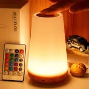 Touch Control LED Bedside Lamp Night Light Table Desk USB Dimmable Rechargeable