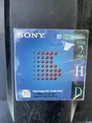 New 10 Pack Sealed SONY MFD 2HD IBM Formatted Micro 3.5" 1.44MB FloppyDisks