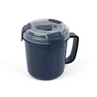 Progressive Snap-Lock Soup To Go Microwave Soup Cup, Assorted Colors