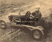SPEED McPHEE AUTO RACING DIRT MIDGET SPRINT #8 RACE CAR 8x10 PHOTO-BUFFALO NY