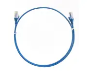 8ware CAT6 Thin Cable 1.5m 150cm - Blue Color Premium RJ45 Ethernet Network LAN UTP Patch Cord 26AWG