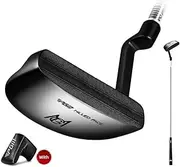 Golf Club Putter, Right Handed Golf Push Rod, Golf Putters Stainless Steel Casting with PU Golf Headcover