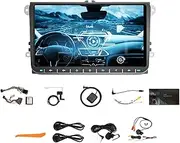 CLSSLVVBN Hands-Free Bluetooth FM Android Car Stereo with Powerful Android Auto Feature Bluetooth Hands-Free FM, 2+64G