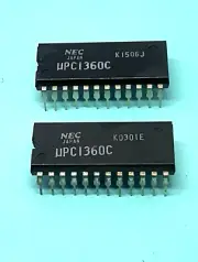 UPC1363C NEC Electronic Channel Selector integrated Circuit 2Pcs