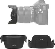 Rubber Lens Hood Anti Reflection, Hood Reverse Attaching LH-66 Camera Mount Lens Hood Camera Lens Hood Shade
