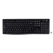[920-003057] K270 2.4 GHz Wireless Full Size Spill resistant Durable Keyboard