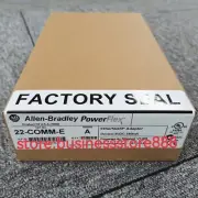 New Factory Sealed AB 22-COMM-E SER A PowerFlex Ethernet/IP Comm Adapter