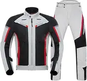 Motorcycle Jacket Waterproof Winter Cold-Proof Motorbike Clothing Protective Gear Motocross Suit For