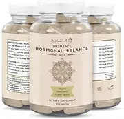 Hormone Balance for Women – Natural Female Energy & Mood Enhancement Pills – Hot Flashes Menopause Relief Supplement with Vitex Chasteberry, Dong Quai, Maca Root Powder, Ginseng – 90 Veggie Capsules