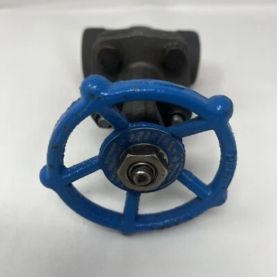Smith Valve Co. 1" Gate Valve Fig.1500 Class 800 A105 THREADED A105NLC