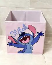 Disney Lilo & Stitch Angel Scrump Foldable Storage Cube *Primark*-NEW