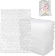 200 Pack 4X6 Inch Bubble Cushion Wrap Bags for Shipping Packing Small Clear Bubb