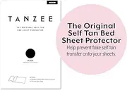 Tanzee Vegan Silk Self Tan Bed Sheet Protector Medium/Black