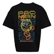 [W/STUDIO] Oversize Sleeve T-Shirt Neon