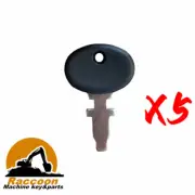 5pcs For New Holland Fiat Ford White Oliver Allis Chalme Tractor keys TX10998