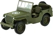 Welly- Jeep Willys MB Electronic Toys, 21647Z, Multi-Colour