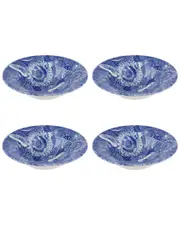 Spode Blue Room Set of 4 Sunflower Cereal Bowls