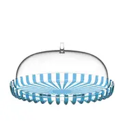 Guzzini Dolcevita 31cm Cake Tray Storage Display Container w/ Dome Lid Turquoise