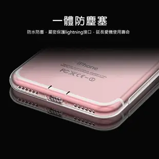 Apple iPhone 7/8/SE2/SE3 (4.7吋) 晶亮透明 TPU 高質感軟式手機殼/保護套 光學紋理設計防指紋