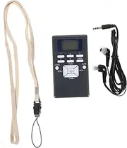 OSALADI Mini Size Portable Digital Shortwave Receiver Headphone Jack Noise- Stereo Listening Experience