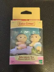 Calico Critters - Yellow Labrador Twins, Jumeaux Labrador Jaune