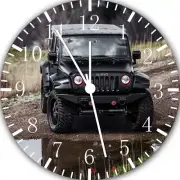 Jeep Wrangler Off Road Frameless Borderless Wall Clock Nice For Gifts E282