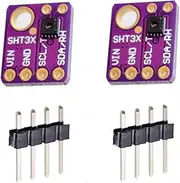 2pcs GY-SHT31-D SHT31-D 3.3V Temperature and Humidity Sensor Module Breakout Digital Output IIC I2C Interface for Arduino
