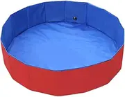 Portable Pool Foot Bath, Extra Large Basin, Foldable Pool Accessory, Quick Drain Design, Splash Resistant Walls, 60x20cm, for Outdoor, Home, Camping