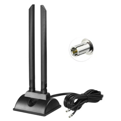 For Netgear Nighthawk M1 MR1100 4G LTE Dual TS9 Omni Magnetic Mount Antenna 6dBi