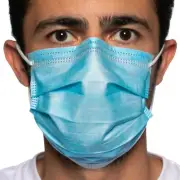1000 ASTM Level 1 3-Ply Disposable Medical Surgical Face Blue Masks (20 Box/50)