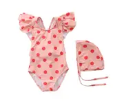 7-26kg One Piece Swimsuit for Girls Cute Baby Girl Swimming Costume Beach Clothing Bathsuit Kids Swimming Suit for Toddler A4