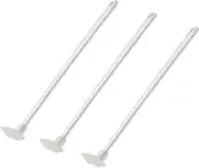 3pcs Silicone Long Bottle Scraper/cans Butter Spatula Scraper, Long Handle
