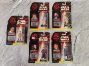 Star Wars Commtech Chip Lot 5 Obi Wan Qui Gon Amidala Nabberrie Anakin Not Mint