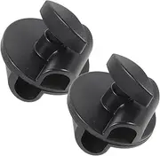 Toyvian 2Pcs Adjustable Mic Stand Boom Clamps Rotatable Microphone Clips for Live Broadcasts Angle Durable Construction for Stage Performance
