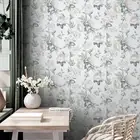 Keeka Floral Trail Wallpaper 923802 Blue & Cream Leaves Elegant Flower Arthouse