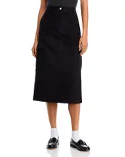 Theory Relaxed Midi Cargo Skirt
