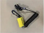 Sea-Doo New OEM Safety Lanyard Key Cord & Clip, 278002843, 278003410