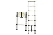 Bullet 2m Telescopic Ladder Portable Extension Aluminium Foldable Telescoping Extendable Steps