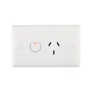 DETA 15Amp Solid Plate Single Power Point