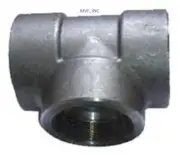 1-1/4" 3000# Socket-Weld Tee ASTM A105 Forged Steel Pipe Fitting <FS030722