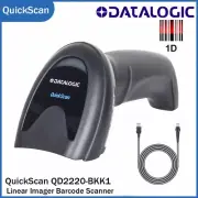 Datalogic QD2220-BKK1 Wired Handheld Barcode Scanner USB 1D Bar Code Reader